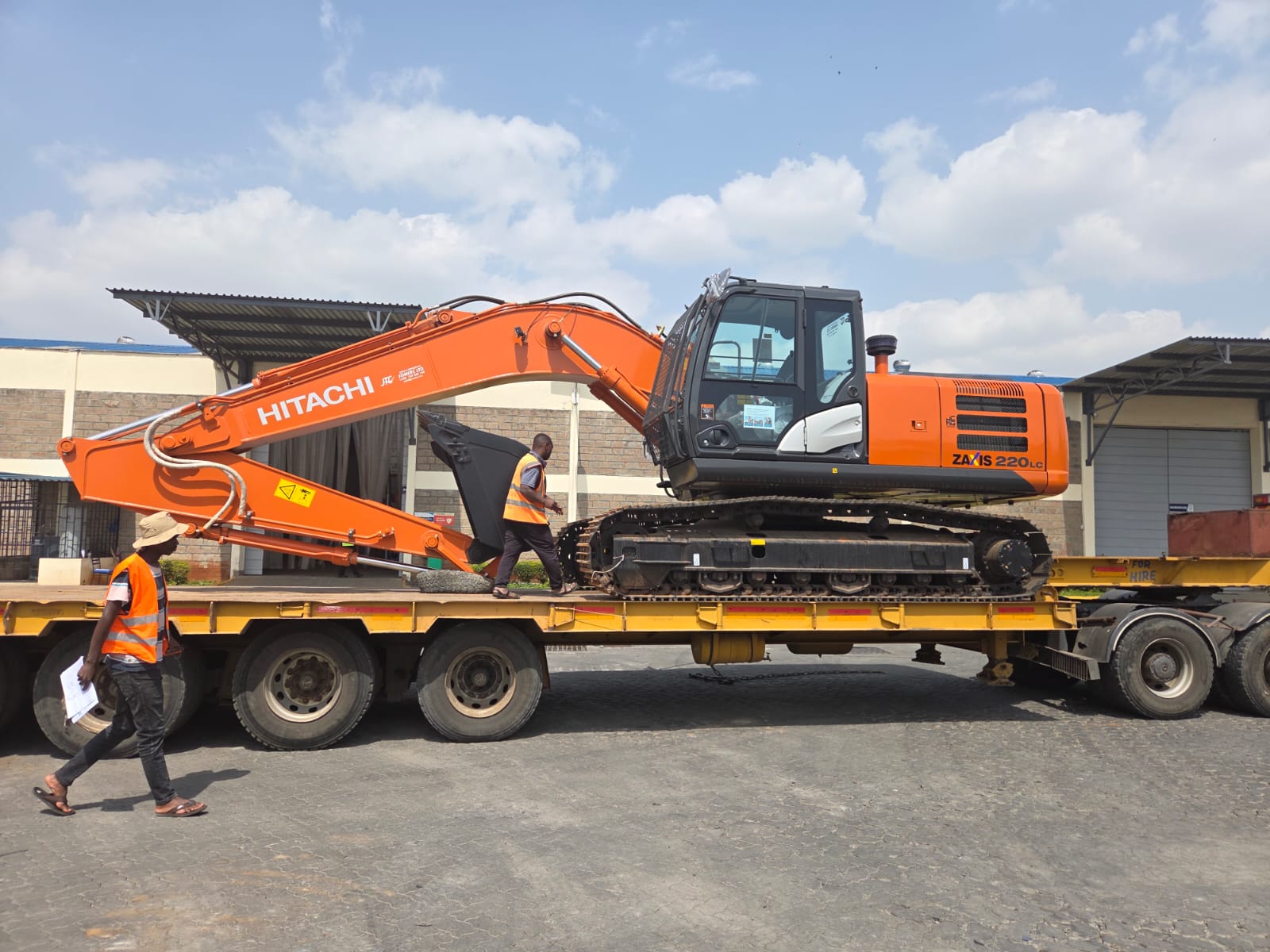 Hitachi excavator