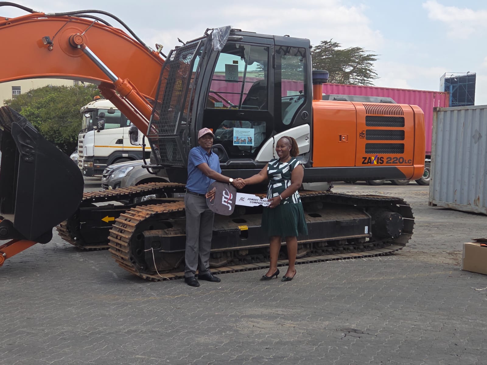 Hitachi excavator